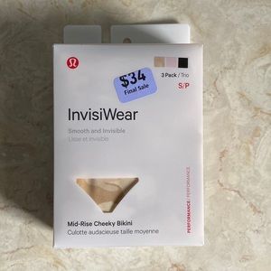 LuluLemon InvisiWear